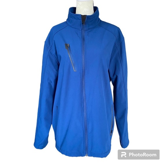 Port Authority ladies large welded soft shell jacket wind and water resistant - Picture 7 of 16